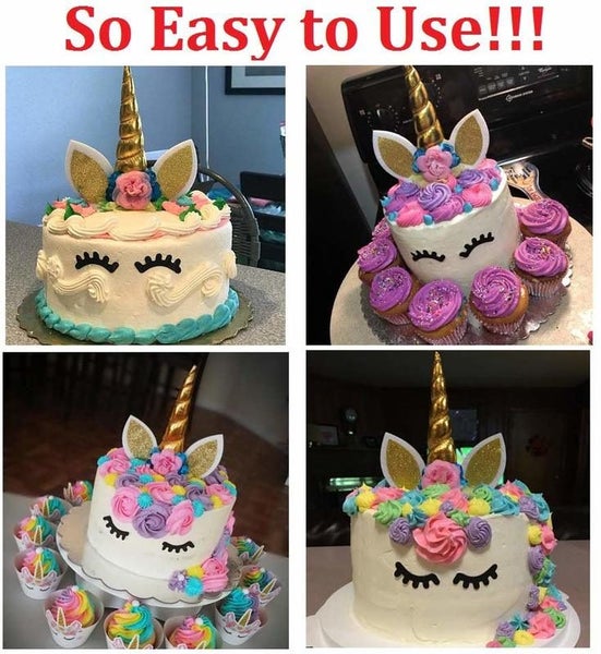 Unicorn Cake Topper I0431GD0 Carousel 8