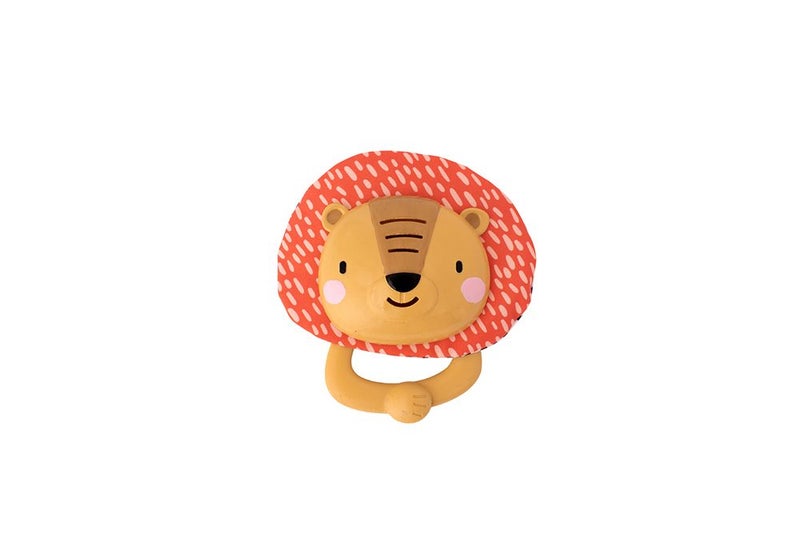 Taf Toys Harry Lion Grab Shake Rattle Cymbals Merry Music Maker For Baby Kids Carousel 1