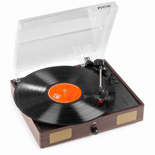 Record Player - Dark Wood Carousel 2