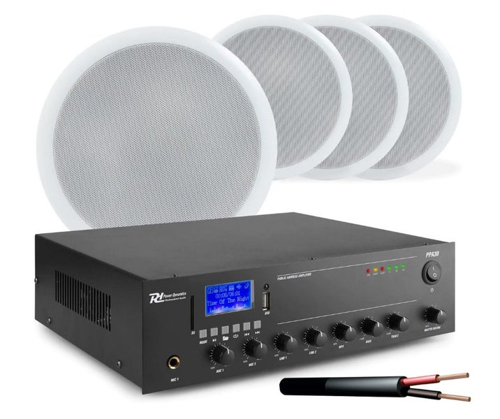100V Mixer-Amplifier 30 Watt Combo Carousel 1