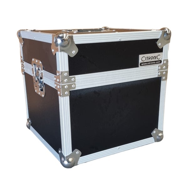 LP Record Case - Single Album Case - Black Carousel 1