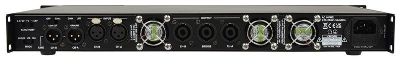 D-Series Class-D Power Amplifier 2 x 500Wrms Carousel 2
