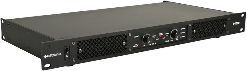 D-Series Class-D Power Amplifier 2 x 500Wrms Carousel 3