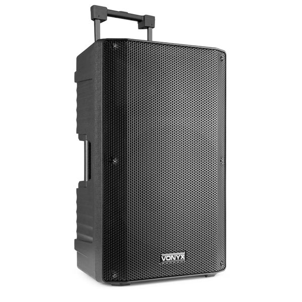 Portable PA Speaker 12 Inch - 2 x UHF Mics Carousel 2
