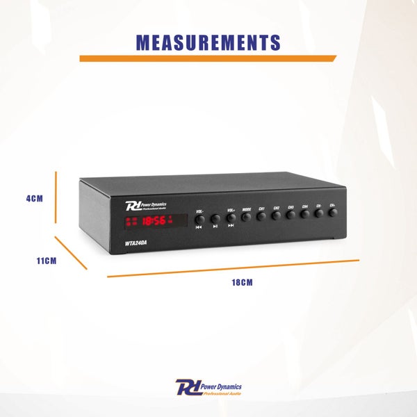 Stereo Amplifier - BT App or WiFi connection Carousel 14