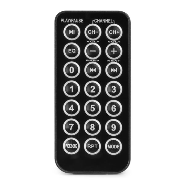 PA Amplifier 2x 750W Media Player with BT Carousel 8