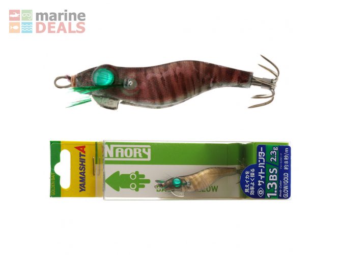Yamashita Naory Sight Hunter Squid Jig 1.3 G Gold Carousel 1
