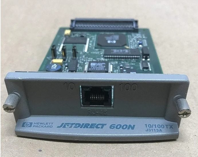 HP JETDIRECT J3113A 600N PRINTER NETWORK CARD Carousel 1