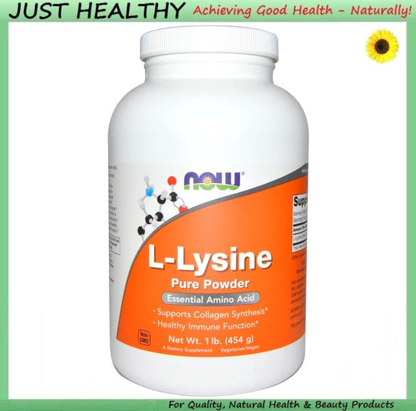 L-LYSINE - CONVENIENT POWDER FORM - BULK - 454g Carousel 1