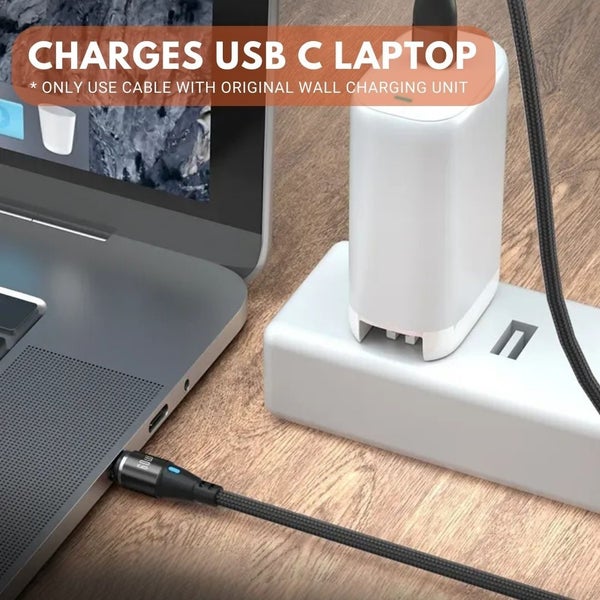 Magnetic Charger 1.8m for Phones Laptops USB devices 6-in-1 PD 60W 202362864740652417112