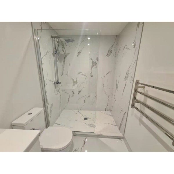 SALE 2025 Frameless Walk in Shower - Stream Series Side Panel (1100X2000mm) Carousel 4