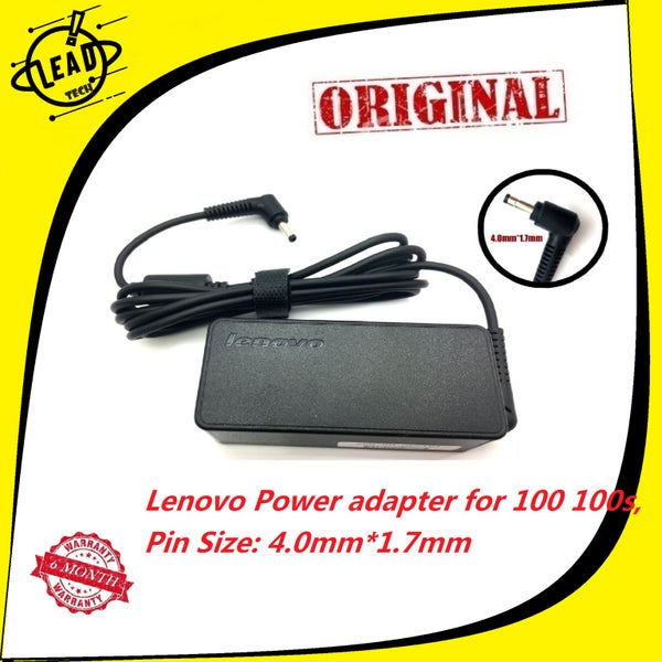 Lenovo ideapad 100 100S Adapter Notebook 20V 2.25A Charger 45N0294 4.0mmx1.7mm Carousel 1