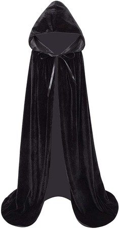 Velvet Hooded Cape Halloween Carousel 1