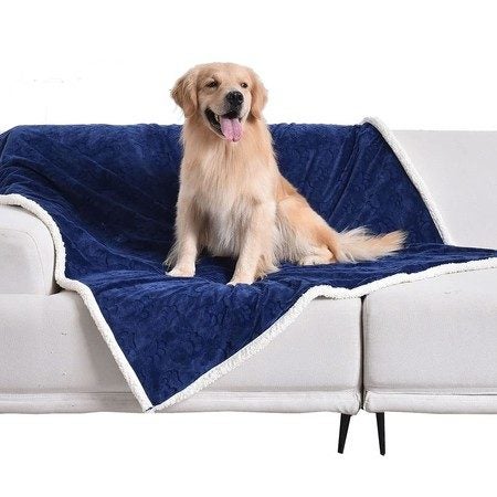 Dog Blankets Waterproof for Small Dogs Cat Blanket Washable Soft Plush Reversibl Carousel 5