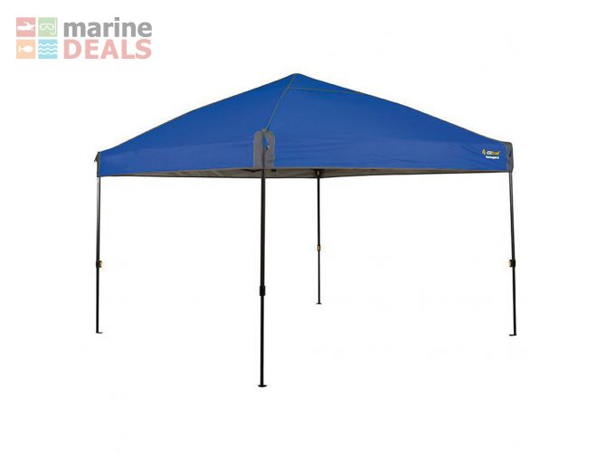OZtrail Compact 3.0 Gazebo Blue 3 x 3m Carousel 1