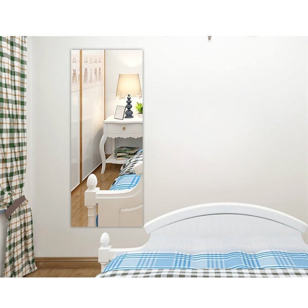 Self-adhesive Mirror Wall Sticker Reflective DIY PET Crystal Mirror Wall Decals Carousel 8