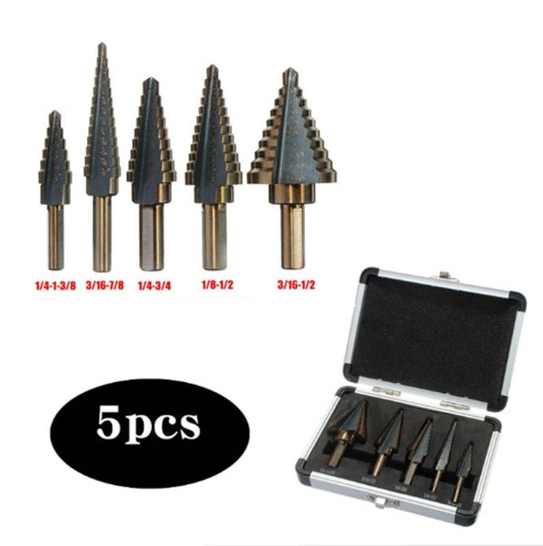 Step Drill Set HSS Step 3643901 Carousel 1