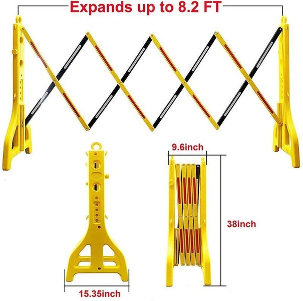 Construction Barrier Expandable Mobile Barricade 2013006 Carousel 1