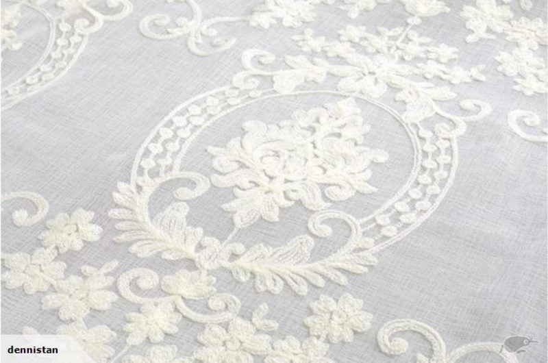 Romantic Victoria White Curtain 2000104 Carousel 2