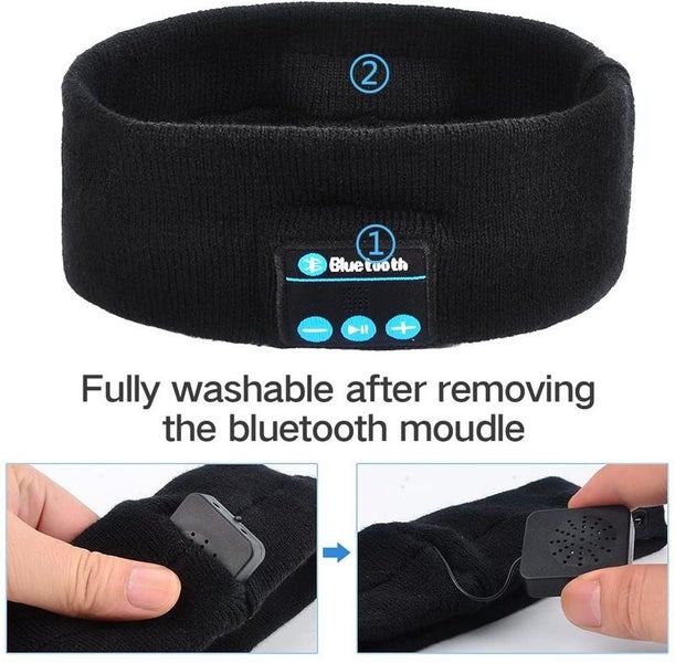 Sports Headband Bluetooth Headphones Headset I0649DG0 Carousel 18