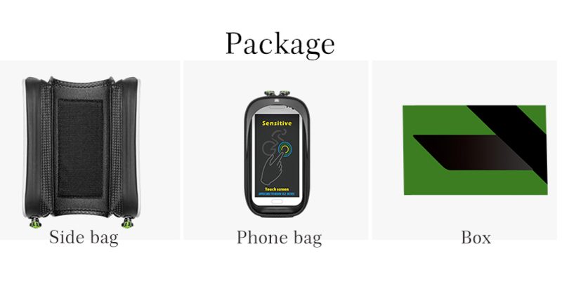 Bike Frame Bag Bicycle Pannier Phone Bags I0503BK0 Carousel 16