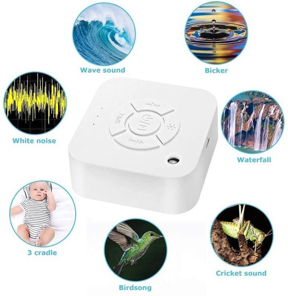 White Noise Machine USB Rechargeable I0688WT0 Carousel 1