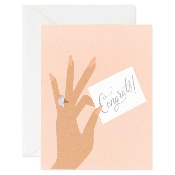 Rifle Paper Co Congrats Ring Card Carousel 1