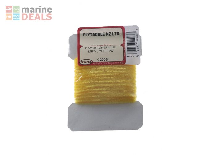 Wapsi Rayon Chenille Yellow M Carousel 1