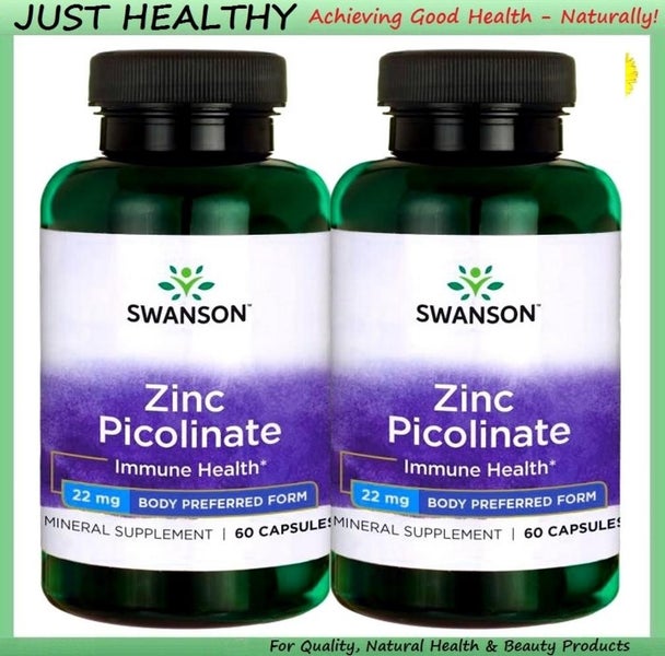 ZINC PICOLINATE HIGH ABSORPTION - 120 CAPS 22 mg Carousel 1