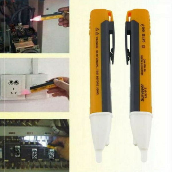 90-1000V AC Electric Power Voltage Tester Volt Pen Detector Carousel 2