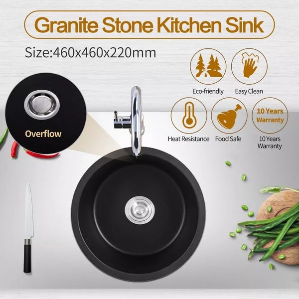 Kitchen Sink 450x450x215mm Carousel 1