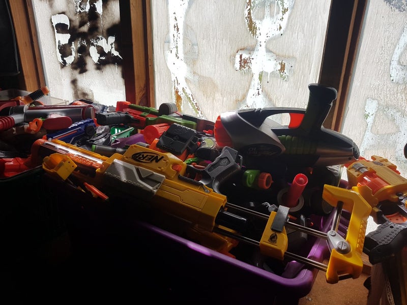 Massive nerf gun collection Carousel 5