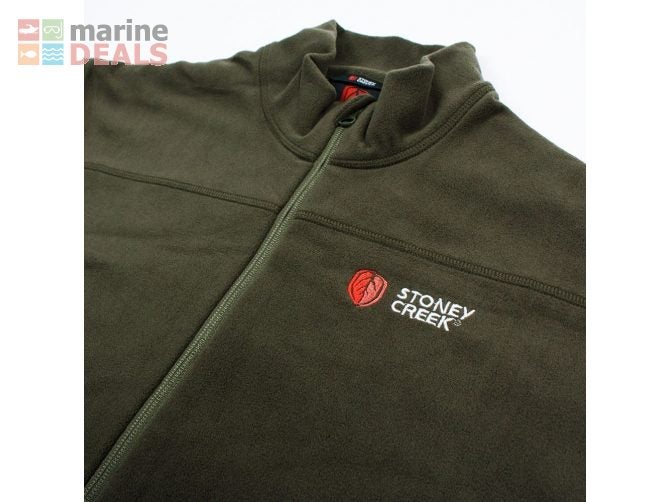 Stoney Creek Mens Microplus Half Zip Jersey Bayle… Carousel 2