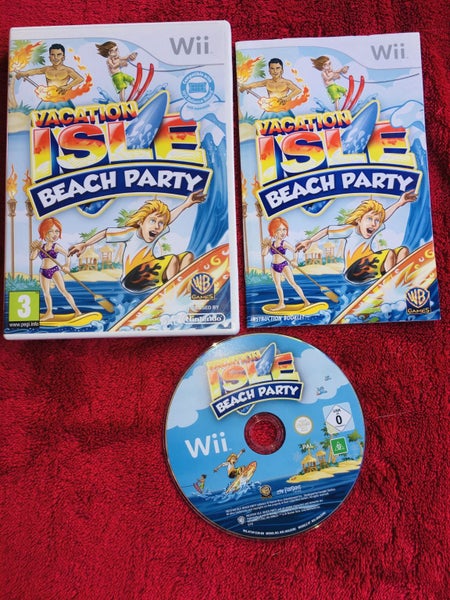 Vacation Isle: Beach Party - Wii Game Carousel 1