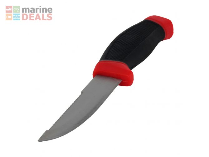 Holiday Bait Knife and Sheath Red/Black 10cm Carousel 4