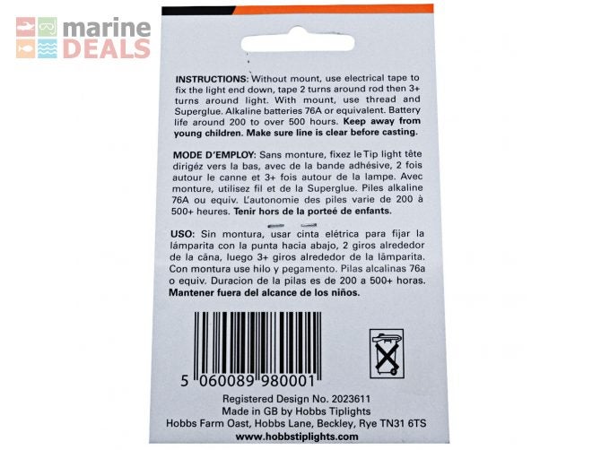 Night Fishing Rod Tip Light Green Carousel 3