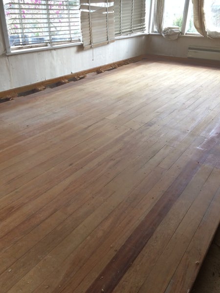 Rimu 84 x 20 T&G flooring. Carousel 1