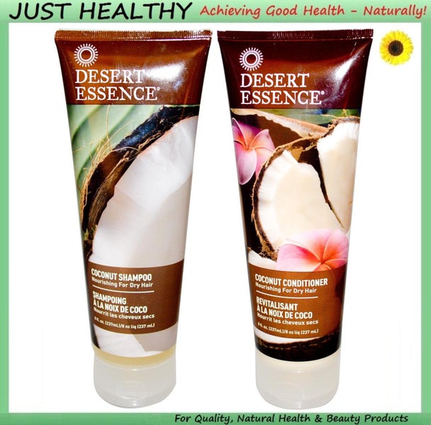 ORGANIC COCONUT SHAMPOO & CONDITIONER SET Carousel 1