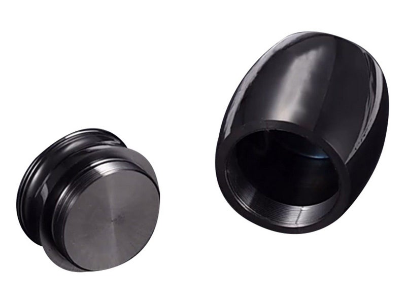 Pet Cremation Urns for Dog and Cat Ashes Aluminum Memorial Urn Keepsake Black Carousel 2