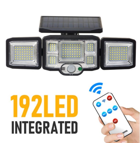 Solar Wall Lights 192 LED Sensor Wall Lamp 2004087 Carousel 1