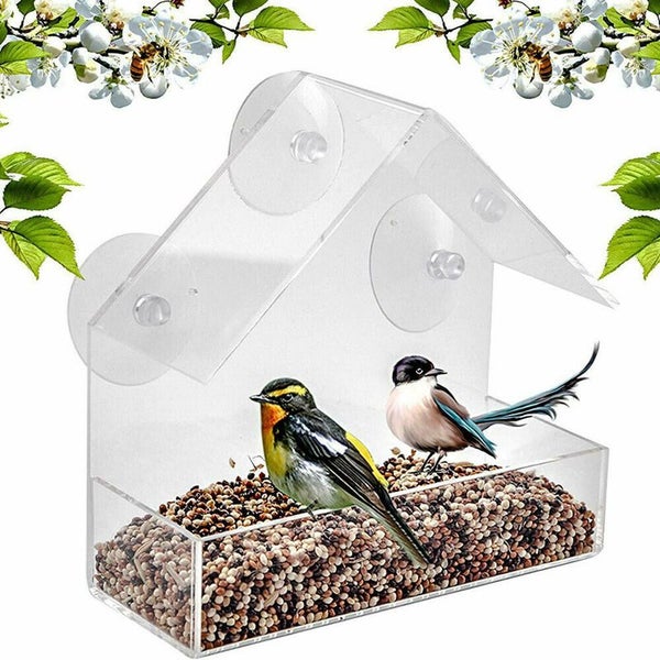 Acrylic Window Bird Feeder 2032201 Carousel 2