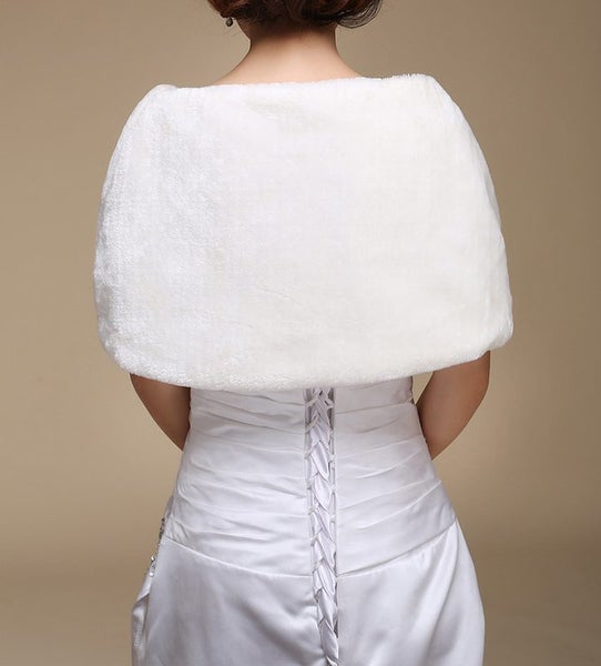 Fur Shawl Wrap I0410WT0 Carousel 2