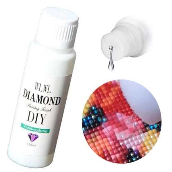 Enhanced Brightness Diamond Painting Sealer Anti Falling Diamond