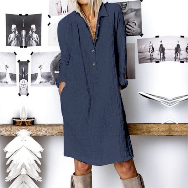 Shirt Dress Womens Clothing Size 18 J2264DB7 Carousel 1