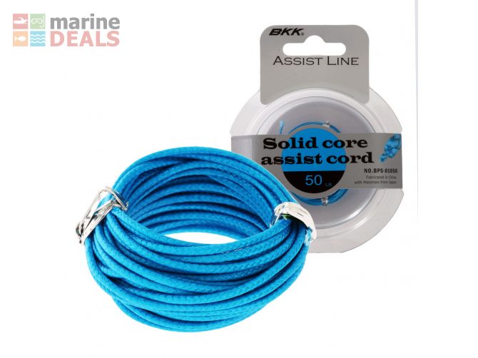 BKK Solid Core Assist Cord 50lb 5m Carousel 1