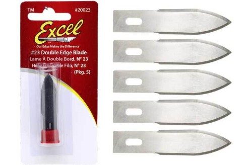 Hobby Tool - #2 Doubled Edge Curved B23 PK5 Carousel 1