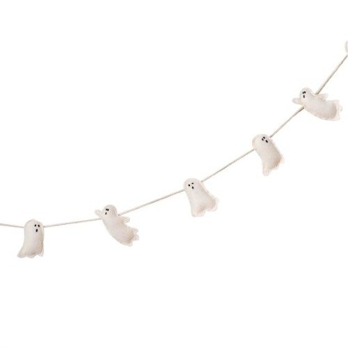 Pumpkin Spice Felt Ghost Bunting Carousel 1