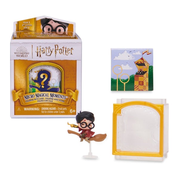 Wizarding World Harry Potter Micro Magical Moments Collectable Figure Set Ass... Carousel 2