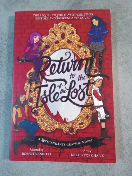Return to the Isle of the Lost Disney Descendants Graphic Novel # 2 Carousel 1