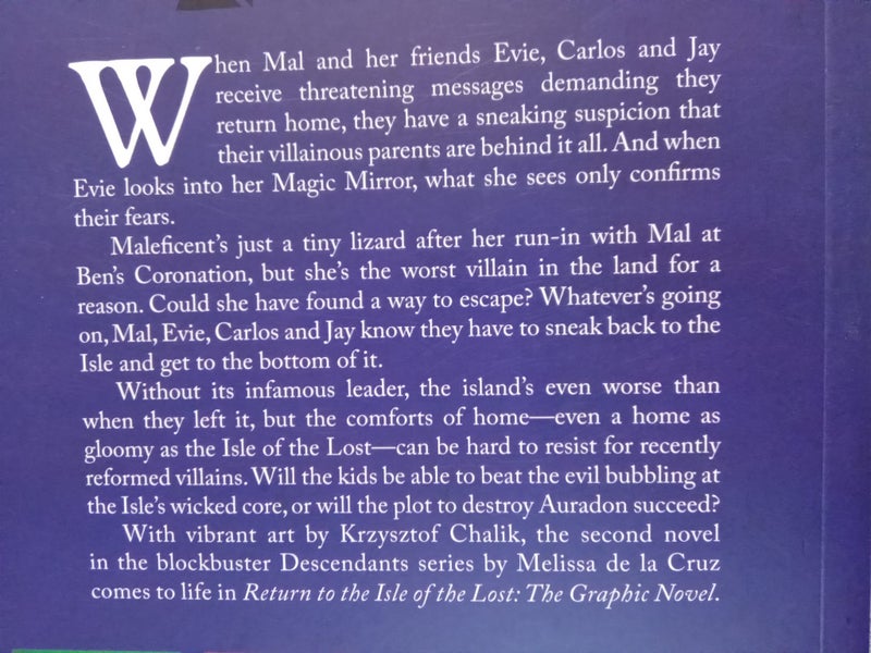 Return to the Isle of the Lost Disney Descendants Graphic Novel # 2 Carousel 8